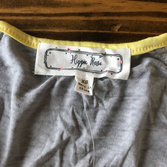 Hippie Rose - color-block t-shirt - Picture 3 of 6